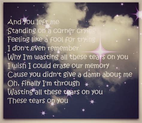 Tears on you lyrics - Download or stream our new single Tick Tock with Mabel ft. 24kGoldn: https://cleanbandit.lnk.to/TickTockDownload or stream our new album "What Is Love?" - ou...